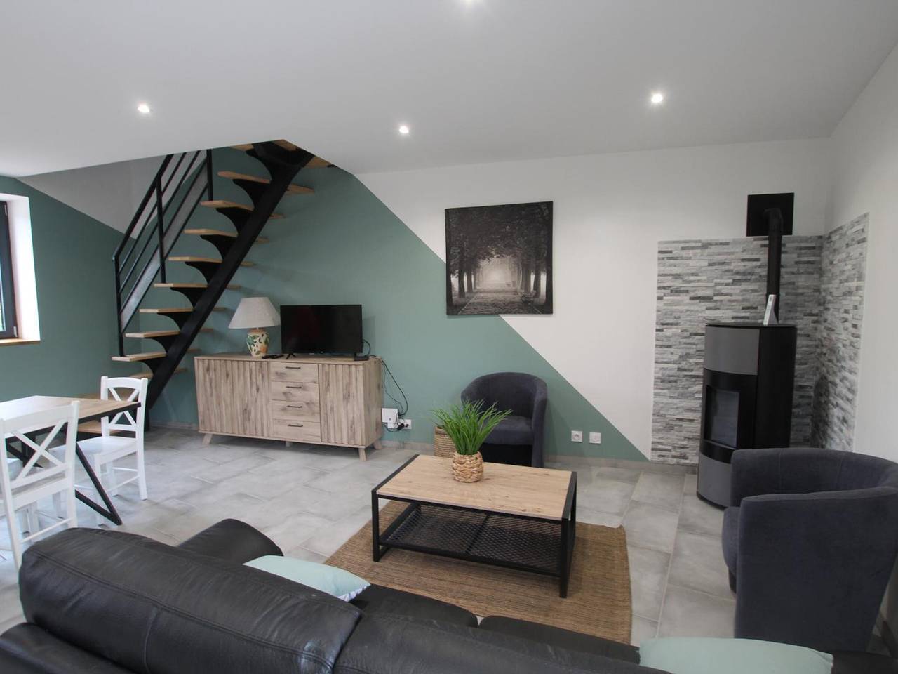 Maison contemporaine en campagne normande, confort moderne in La Pernelle, Région de Cherbourg