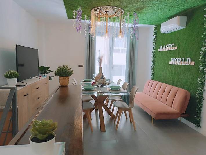 Apartamento para 6 personas, con terraza y vistas en El Morche