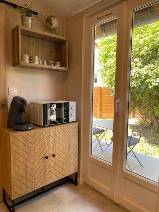 Appartement de vacances pour 2 personnes, avec terrasse et jardin