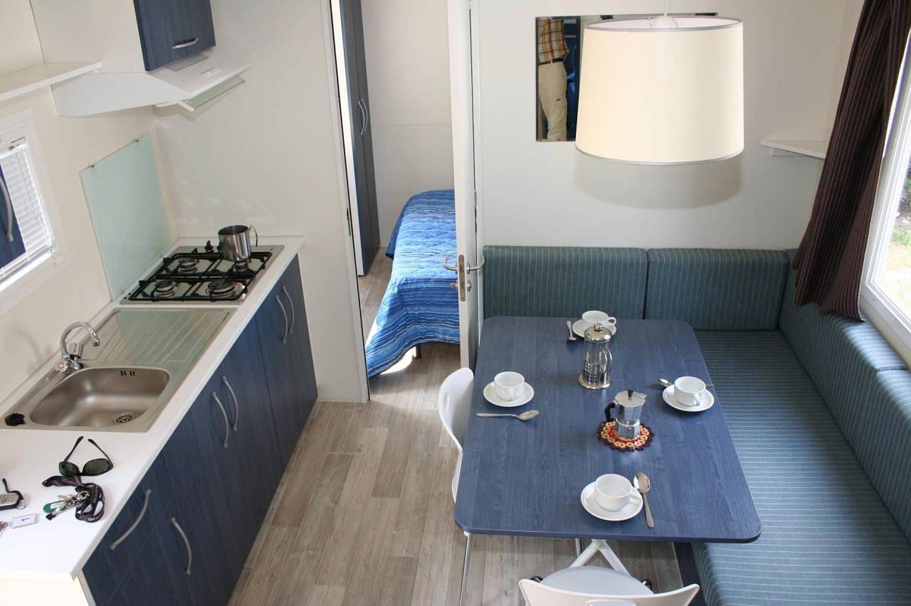S'Ena Arrubia Camping Village Mobilehome Happy Easy für 6 Personen in Arborea, Campidano