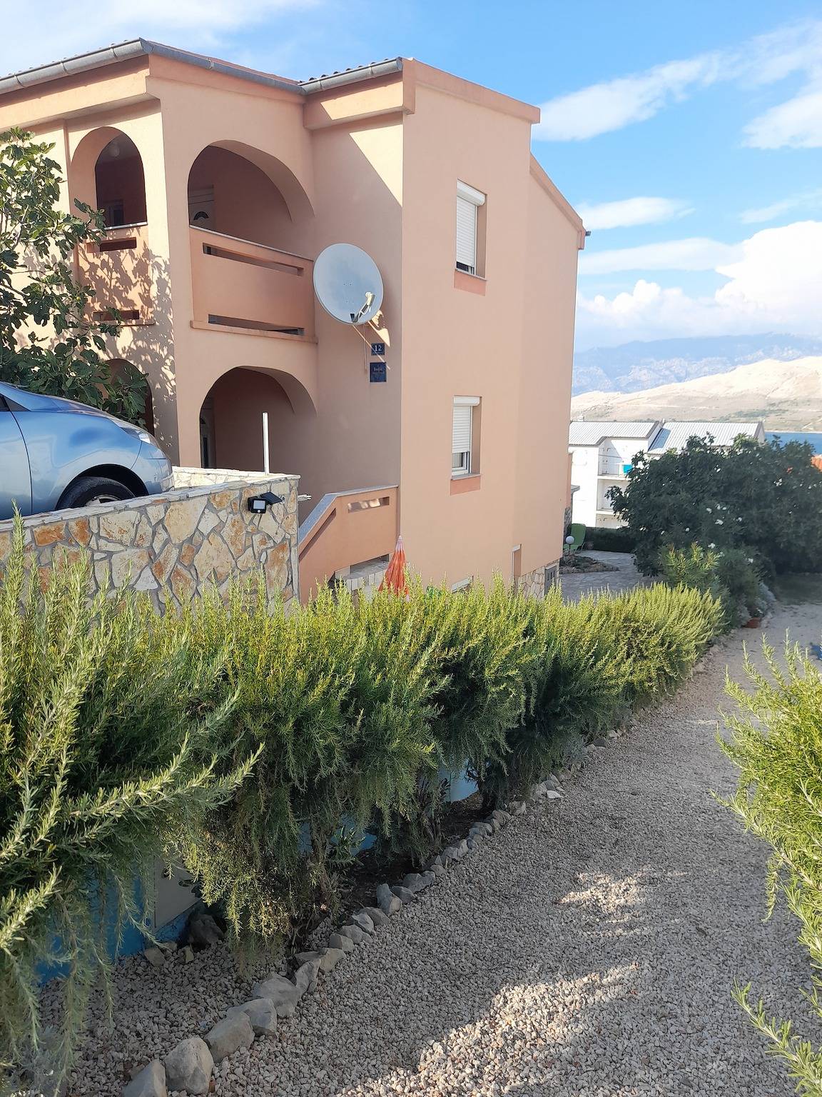 Entire apartment, Two bedroom apartment with terrace and sea view Pag A-6542-a in Pag Town, Pag Island