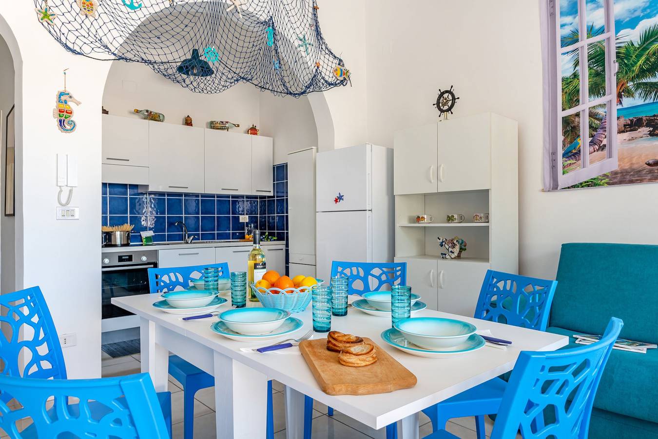 Casa Celeste 100m From Beach in Porto Cesareo, Golf von Tarent