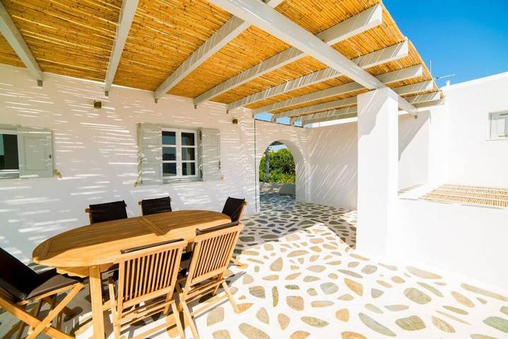 Ferienhaus für 8 Personen, mit Balkon und Garten, kinderfreundlich auf Paros - 2