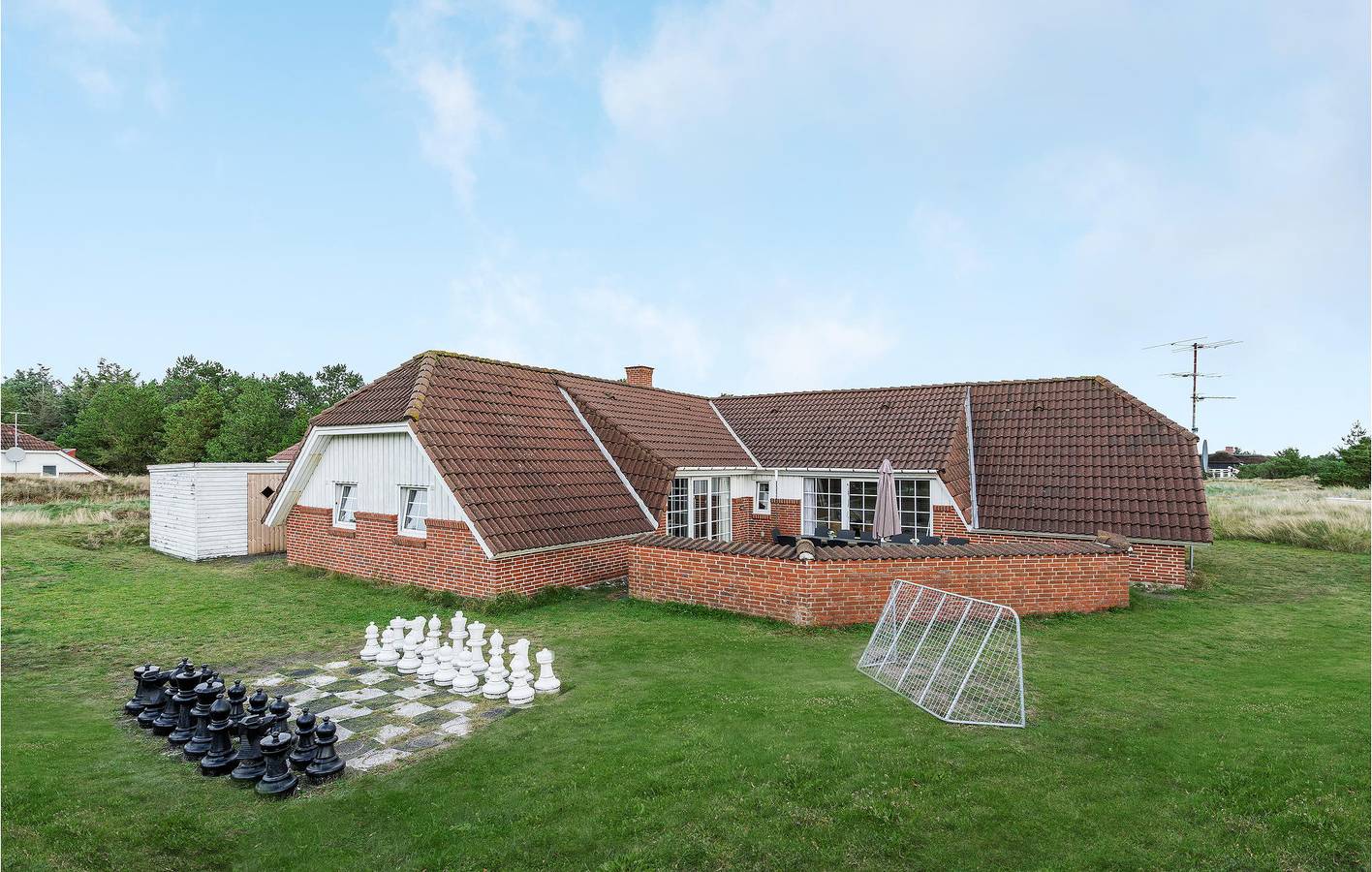 Ferienhaus für 16 Personen mit Sauna in Sønderho, Wadden Sea National Park