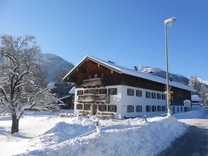 Ferienwohnung für 2 Personen, mit Balkon und Terrasse sowie Garten am Spitzingsee