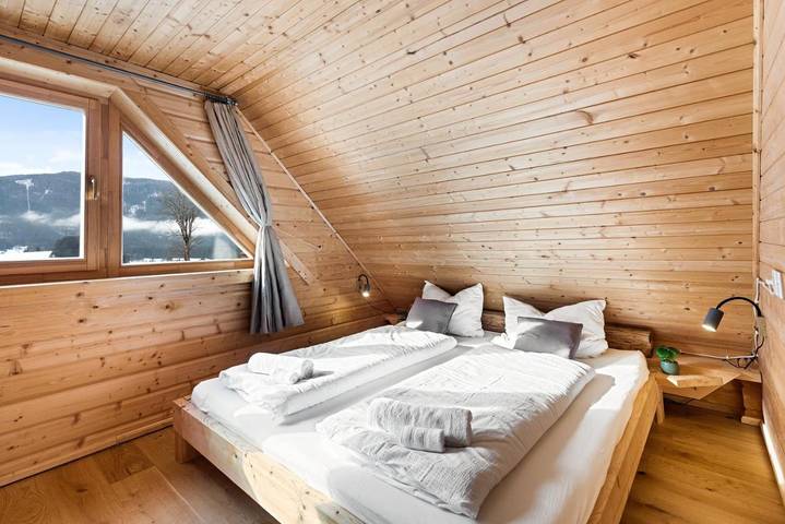 Hütte für 7 Personen, mit Ausblick und Sauna sowie Garten in Bad Mitterndorf - 4