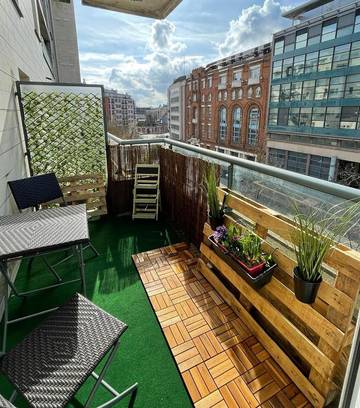 Chambre d’hôte pour 2 personnes, avec terrasse à Lille