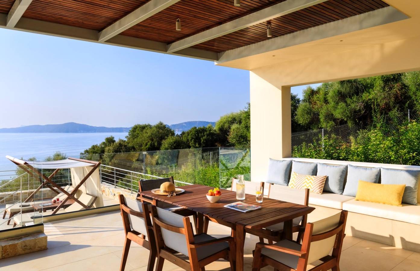 Elegant Contemporary Villa with Mesmerising Ionian Views and Sea Access in Katomeri, Meganisi
