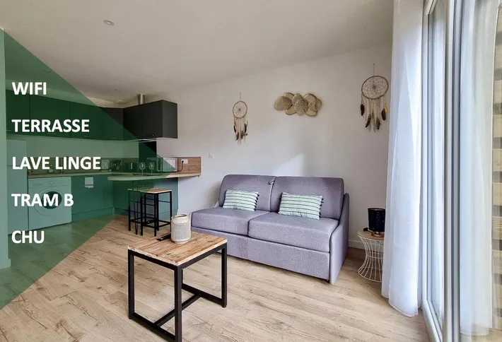 Apartamento de vacaciones para 2 personas, con terraza - 1