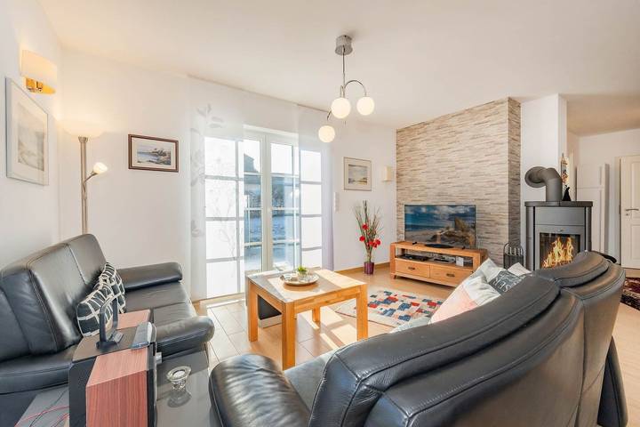 Ferienhaus für 6 Personen, mit Garten und Sauna