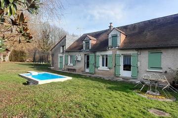 Maison de campagne pour 7 personnes, avec terrasse et jardin dans Lye