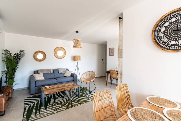 Appartement de vacances pour 6 personnes, avec Terrasse à Calvi