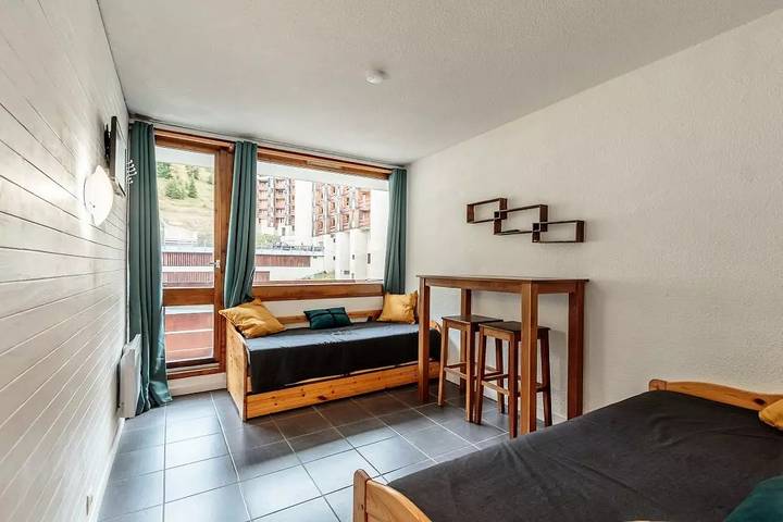 Gîte pour 2 personnes, avec balcon et vue dans Plagne Bellecote - 3