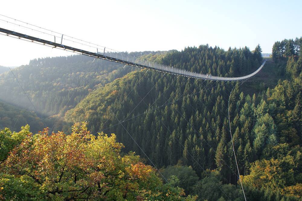 Entire apartment, Vacation apartment Adelheid Brachtendorf Suspension rope bridge Geierlay Hunsrück Moselle, 2Dz in Mörsdorf, Moseleifel