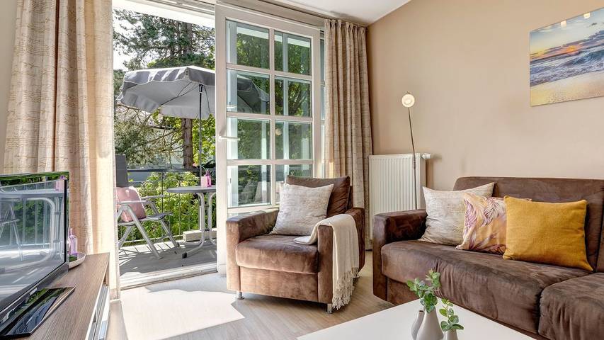 Ferienwohnung für 4 Personen, mit Sauna und Balkon, mit Haustier - 1