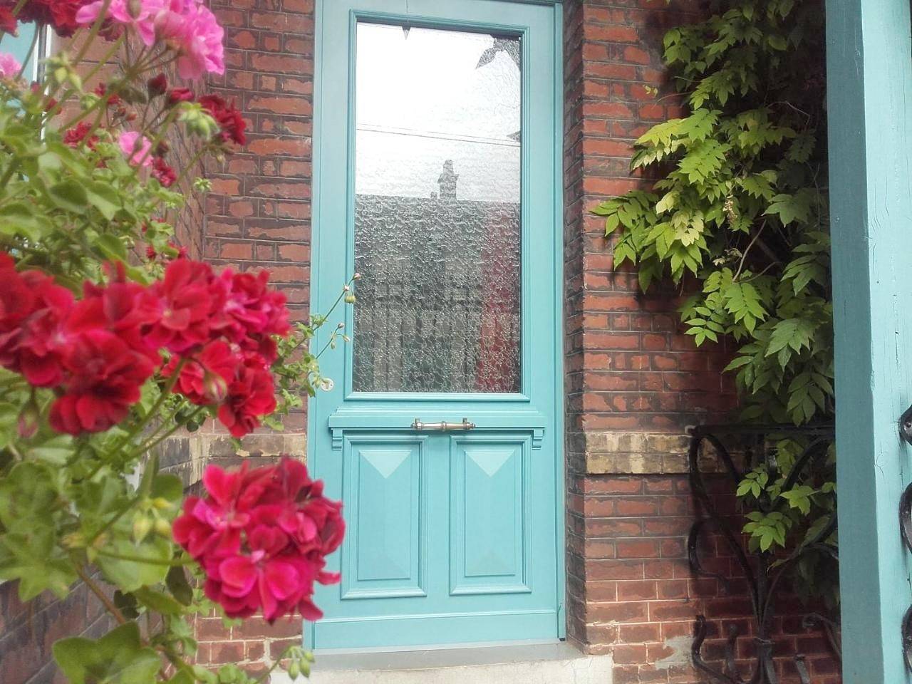 Double Room with Garden View in Saint-Omer, Région de Saint-Omer