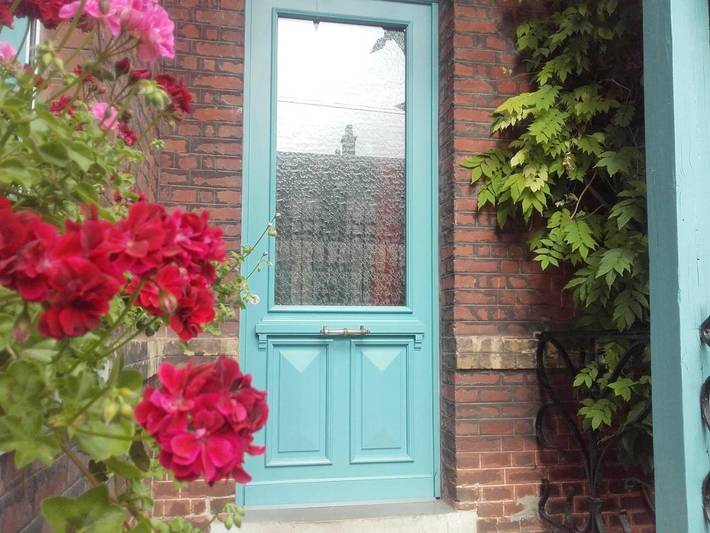 Double Room with Garden View in Saint-Omer, Région de Saint-Omer