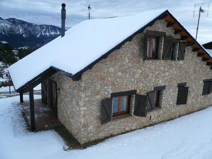 Casa rural para 8 personas, con Balcón y Terraza además de Jardín y Vistas en Port del Comte