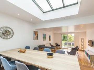 Gîte pour 6 personnes, avec jardin à Portbail