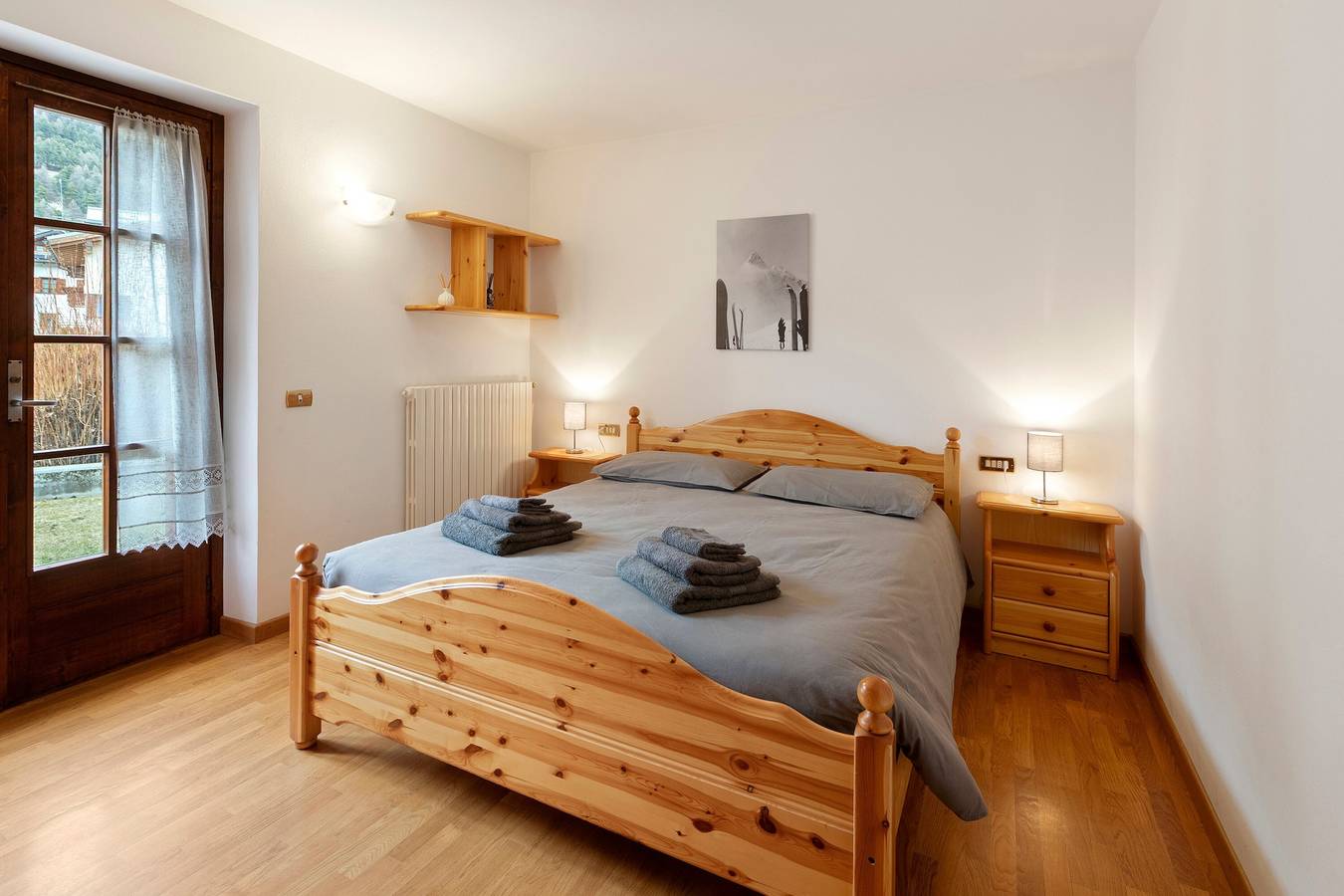 Ganze Wohnung, Apartment 'Fior Di Montagna' mit Bergblick, Gemeinschaftsterrasse und Wlan in Bormio, Bormio Gemeinde