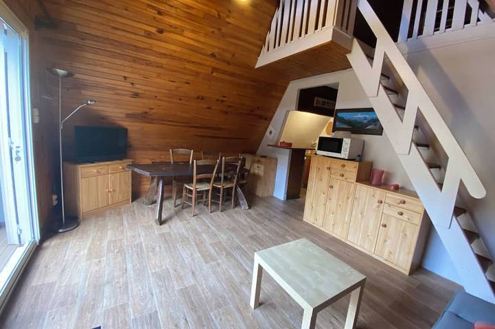 Chalet pour 5 personnes, avec jardin et balcon - 1
