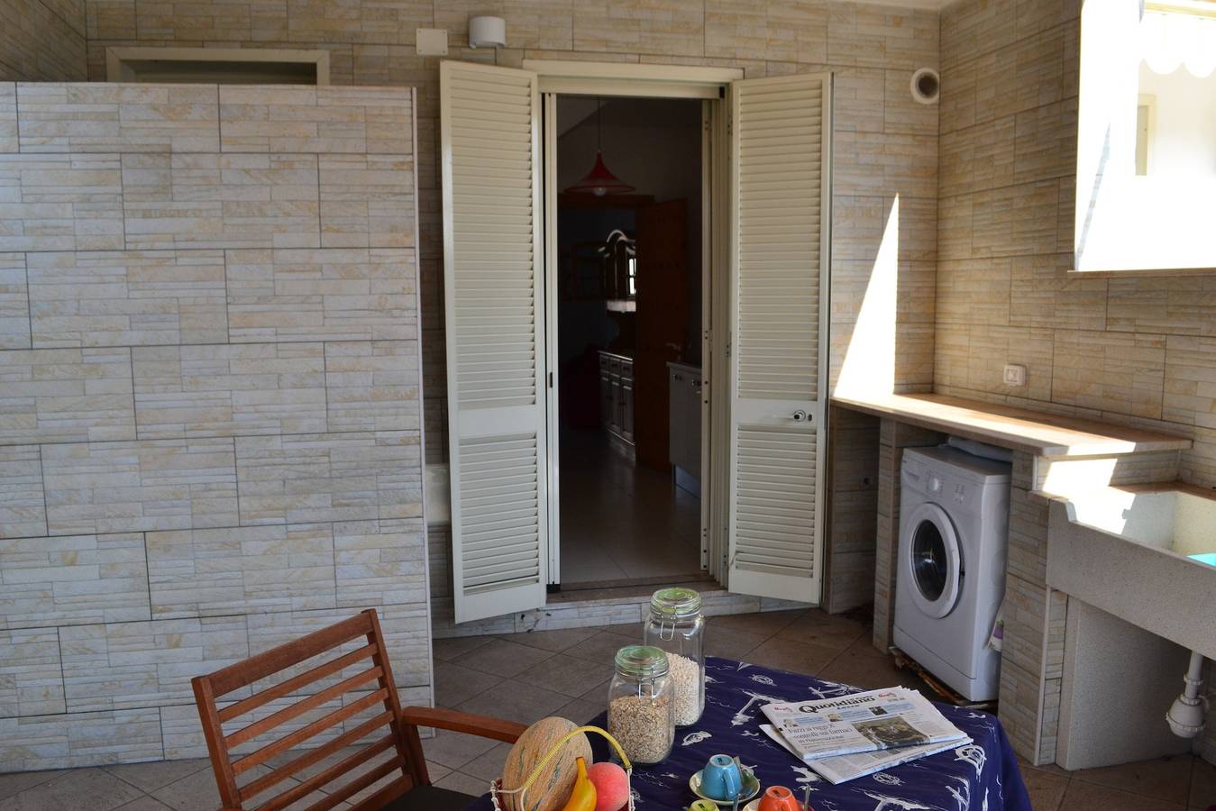 Appartement entier, Appartement confortable près de la plage avec patio et balcon in Melendugno, Province de Lecce