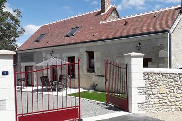 Location de vacances pour 6 personnes, avec terrasse et jardin à Saint-Georges-sur-Cher