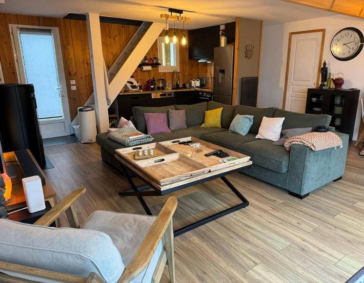 Maison de vacances pour 4 personnes, avec Balcon et Terrasse ainsi que Bassin pour enfant et Piscine à Le Porge