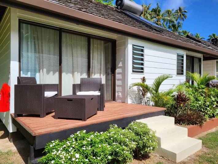 Chambre d’hôte pour 2 personnes, avec terrasse et jardin ainsi que piscine et vue dans Mo'orea - 4