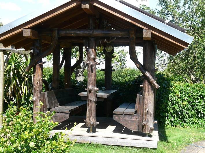 Ferienhaus für 3 Personen, mit Garten und Pool im Hainich - 3