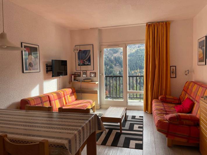 Chalet pour 4 personnes, avec balcon dans Flaine