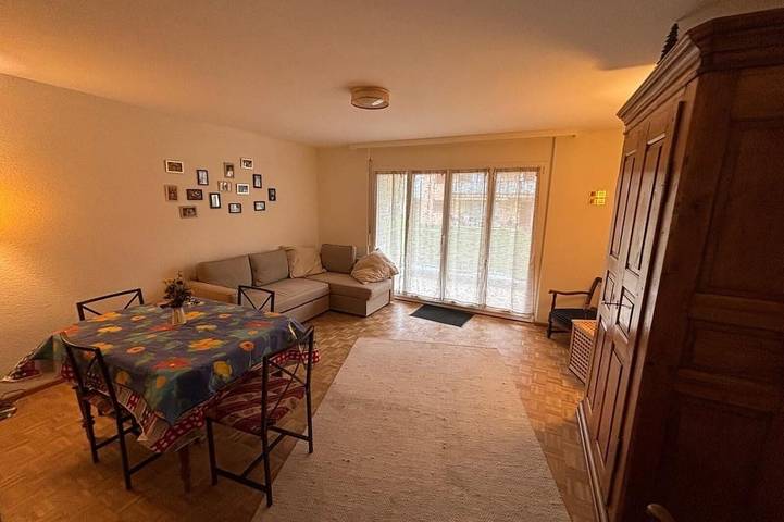 Gîte pour 4 personnes, avec balcon, animaux acceptés à Bex