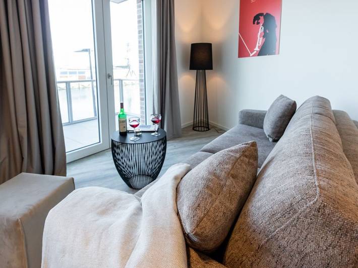 Ferienwohnung für 4 Personen, mit Balkon und Terrasse in Wismar - 2