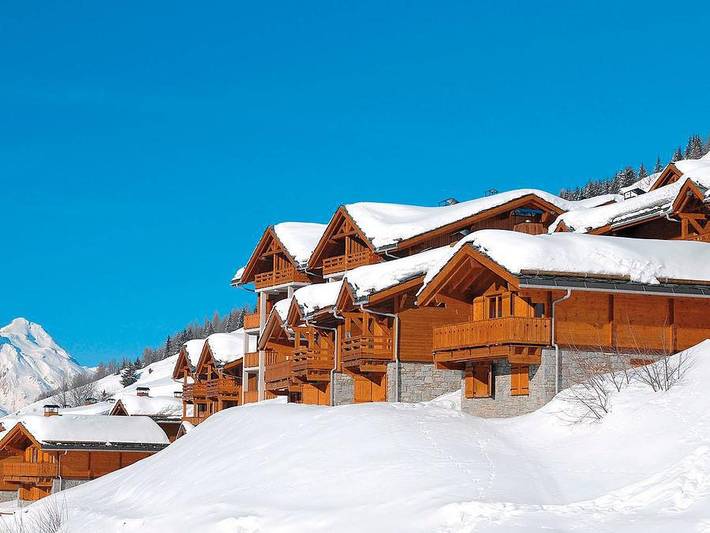 Bungalow für 4 Personen, mit Balkon/Terrasse und Sauna in Rhone-Alpes
