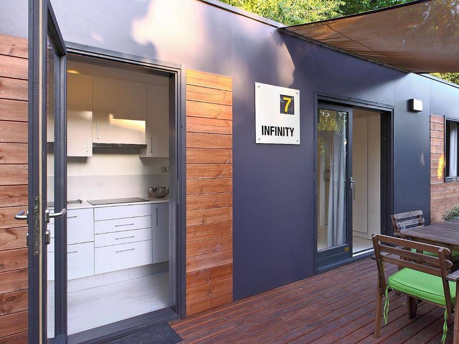 Camping Globo Barcelona - Mobilhome 5 personnes - Bungalow Infinity - 2 chambres in Canet de Mar, Costa del Maresme