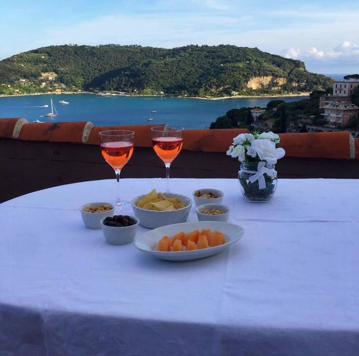 Villa per 8 persone, con Balcone e Terrazza nonché Giardino e Panorama a Comune di Porto Venere