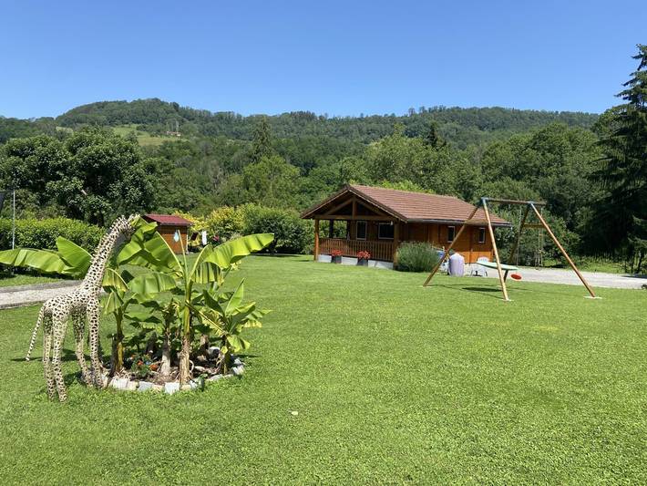 Chalet pour 6 personnes, avec terrasse et jardin en Bourgogne-Franche-Comté - 2