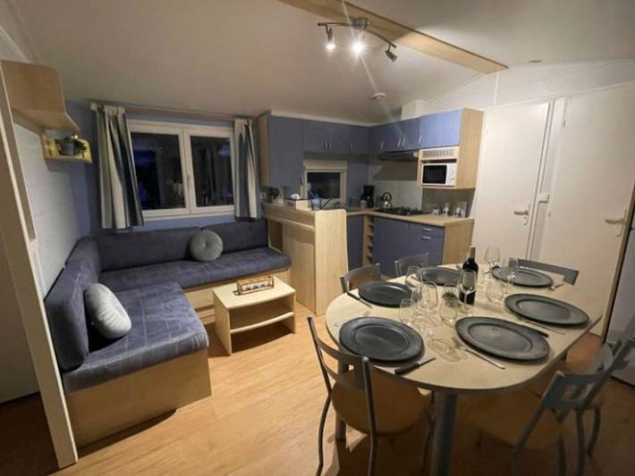 Wohnwagen für 7 Personen, mit Pool und Terrasse, mit Haustier in Grayan-et-l'Hôpital - 2