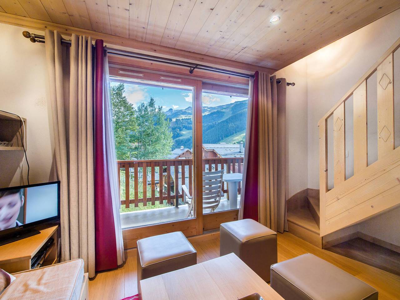 Appartamento intero, Elegant 6-person apt., south-facing balcony, Méribel center in Méribel, Les Allues
