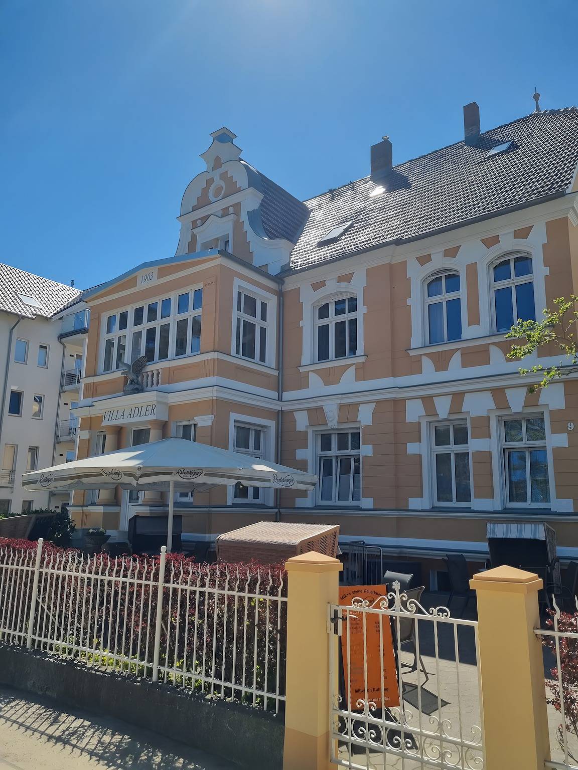 Ganze Wohnung, Ferienwohnung "Villa Adler - Seeblick" mit Blick auf den See in Drei Kaiserbäder, Heringsdorf
