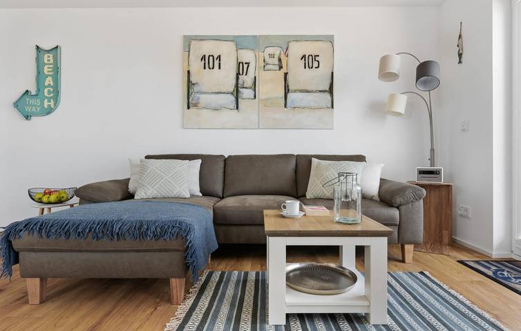 Ganze Ferienwohnung, Apartment mit Meerblick, Terrasse, Parkplatz und Internet in Olpenitz, Kappeln