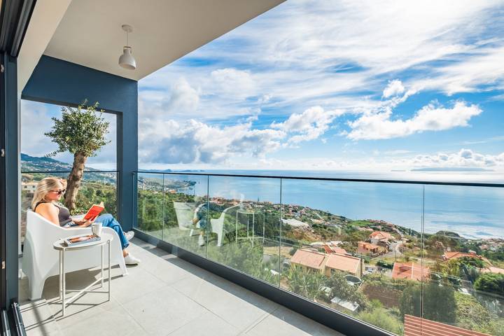 Casa de férias para 4 pessoas, com Vista para o mar e Varanda em Gaula