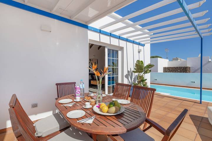 Casa rural para 6 personas, con jardín en Haría - 4