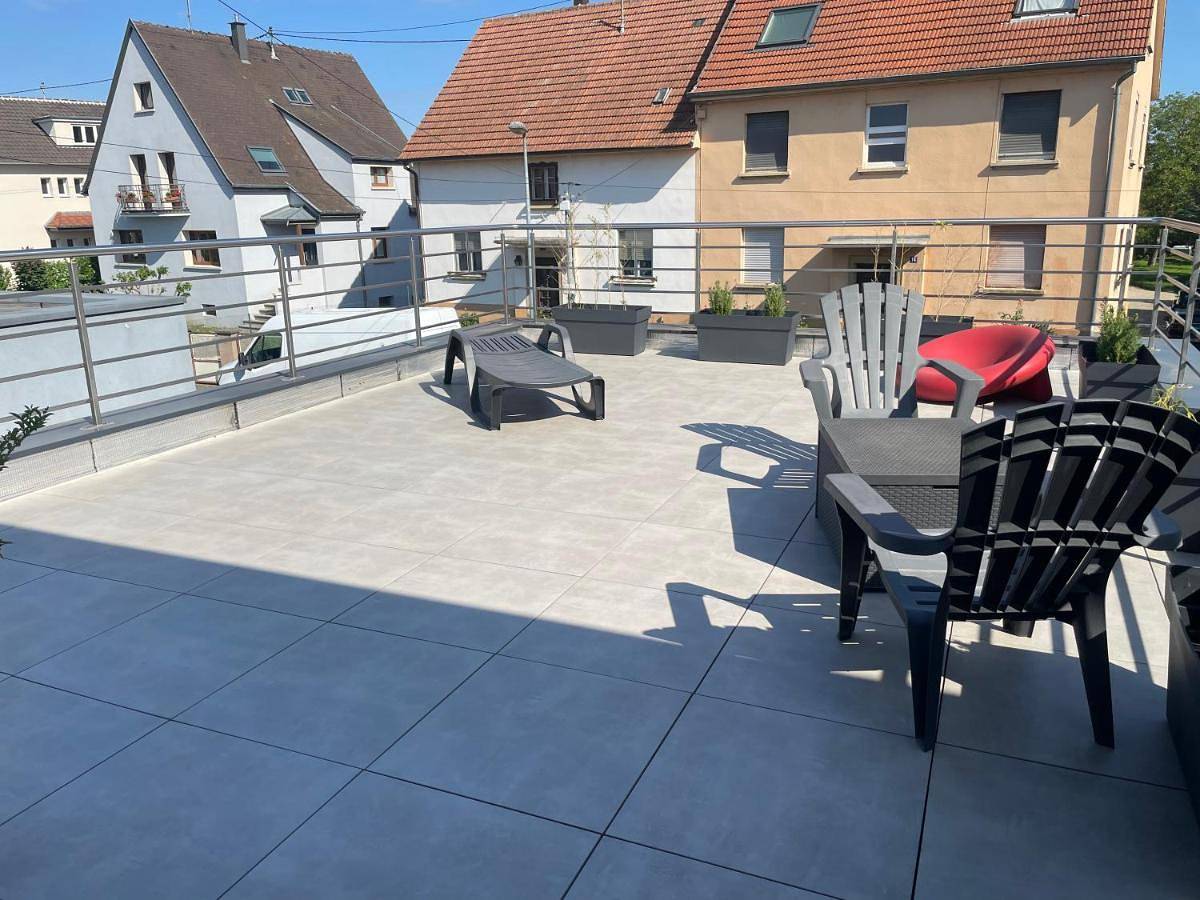 Appartement entier, 2 pièces avec terrasse in Lingolsheim, Région de Strasbourg