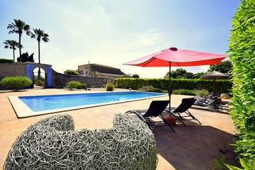 Finca für 8 Personen, mit Balkon und Garten in Montuïri