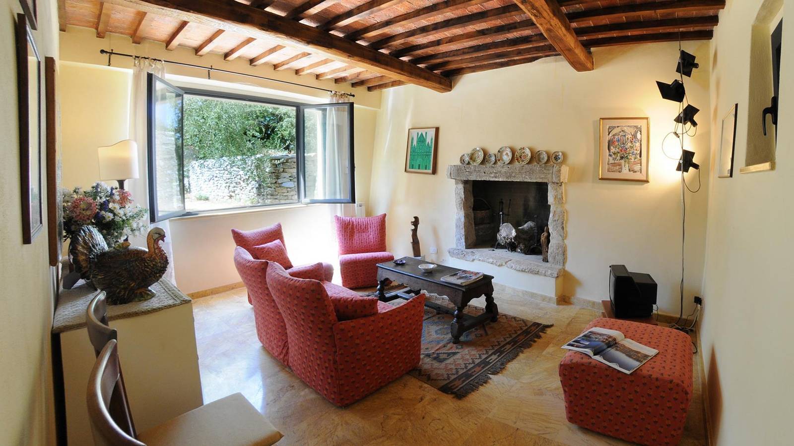 Villa für 6 Personen mit Garten in Rapolano Terme, Siena Provinz