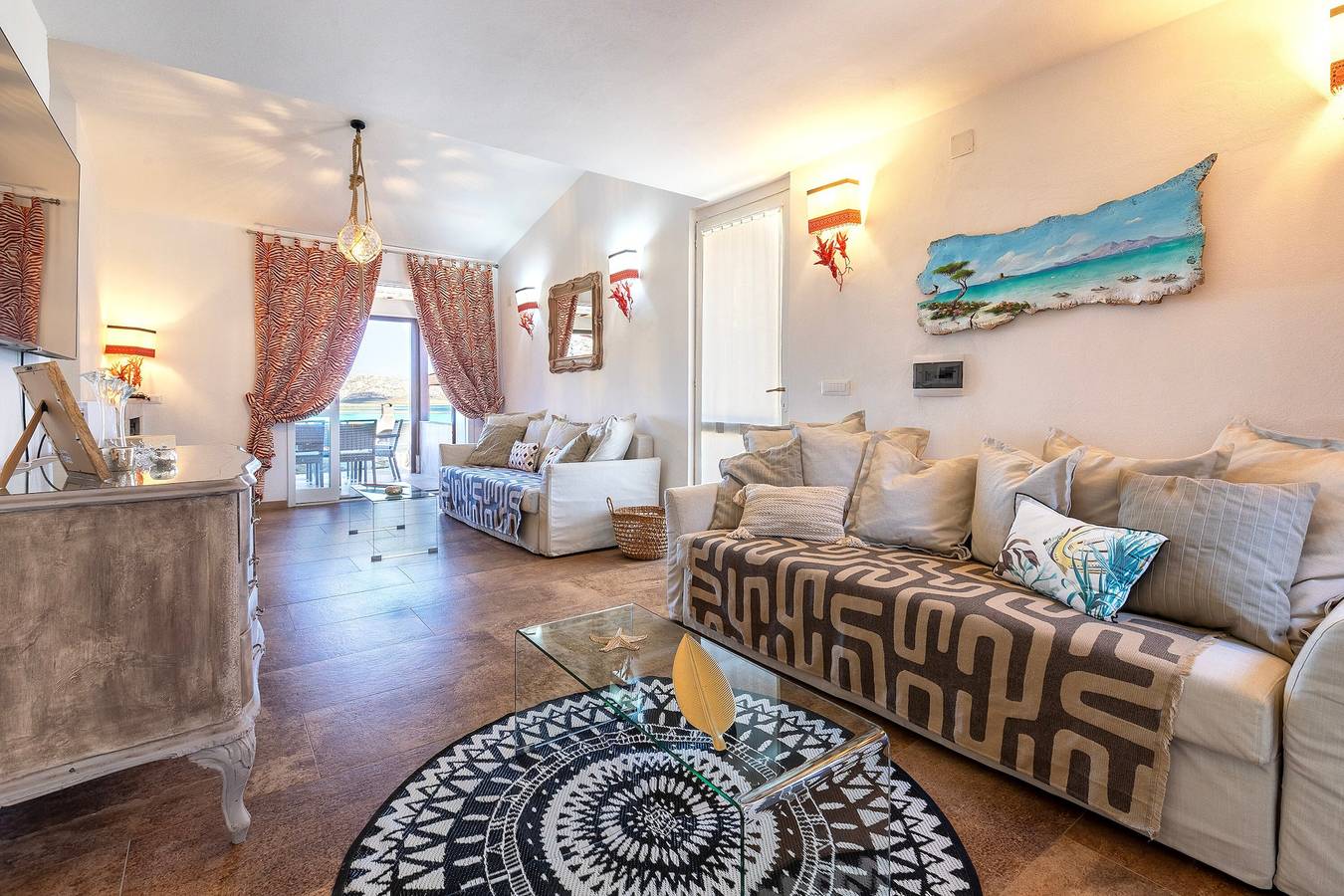 Ferienhaus 'Whirlpool' mit Meerblick, Wi-Fi und Klimaanlage in Stintino, Nurra