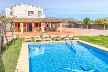Villa in Pollença, Serra de Tramuntana für 6 