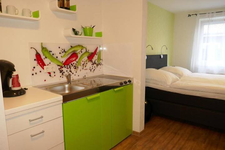 Ferienwohnung für 3 Personen, mit Terrasse in Handewitt