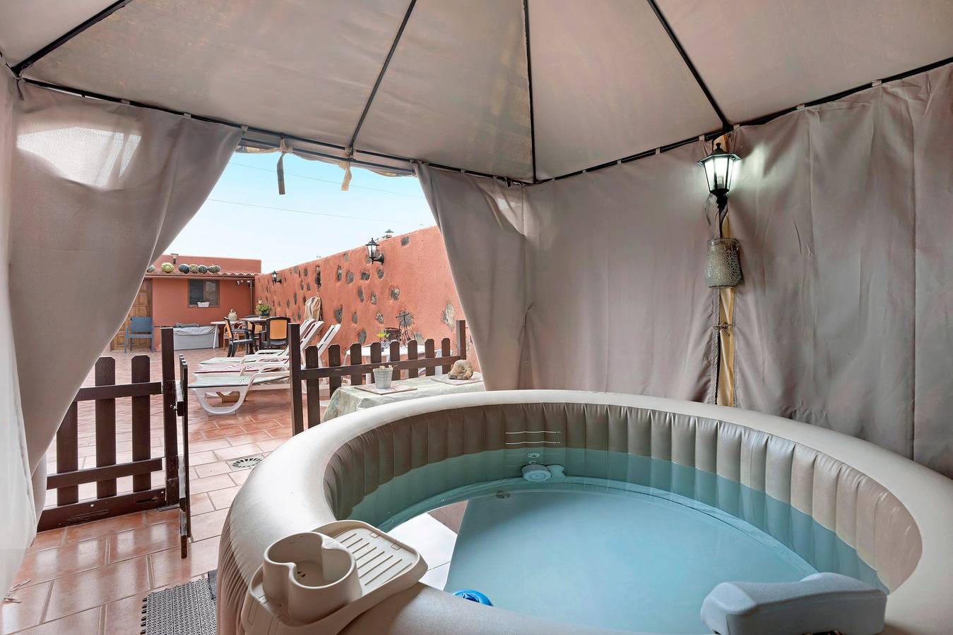 Vacation Home "Finca Los Angeles" with Sea View, Private Terraces & Wi-Fi in San Juan de la Rambla, North Tenerife